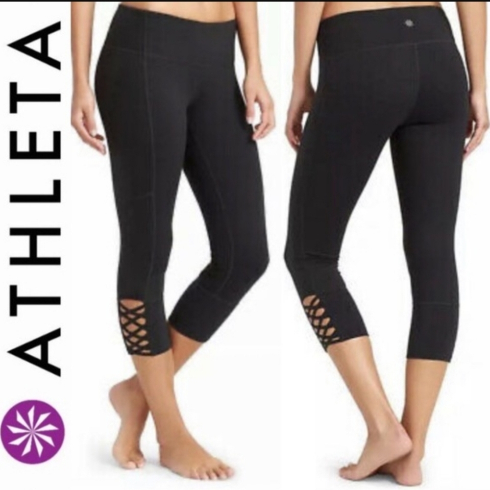 Athleta Mind Over Mat Capri Crop Legging